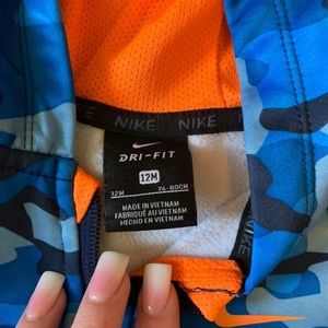 Nike boys camo sweatsuit